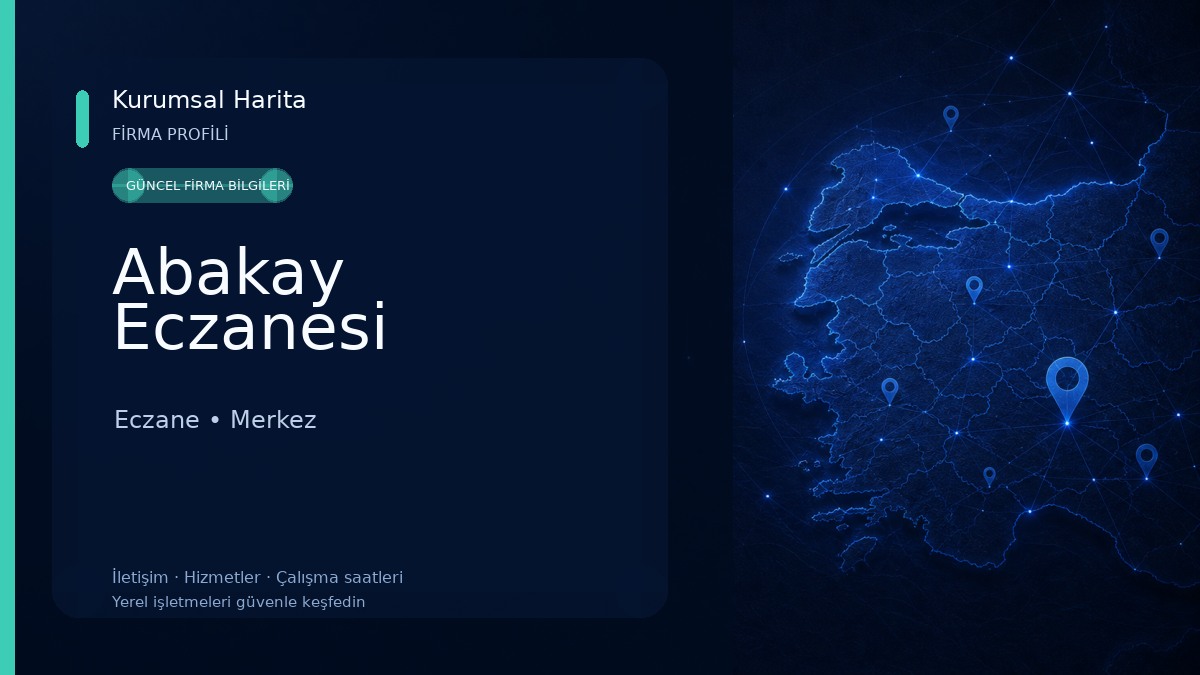 Abakay Eczanesi Eczane
