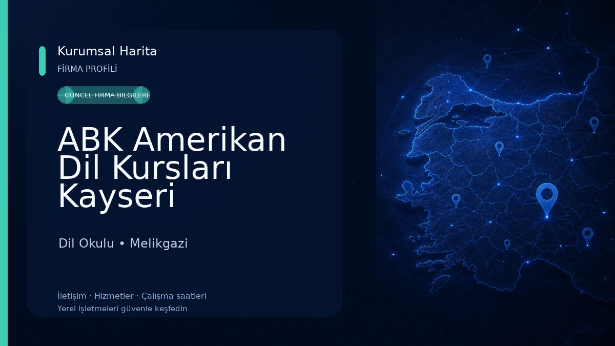 ABK Amerikan Dil Kursları Kayseri