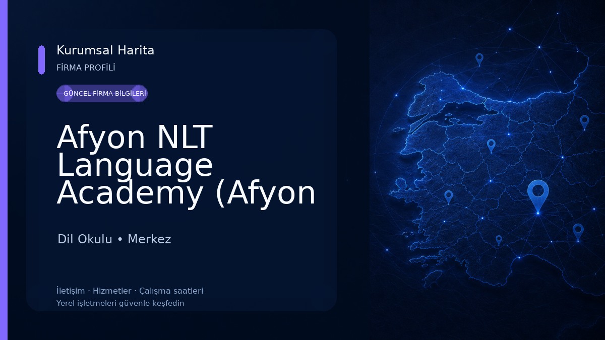 Afyon NLT Language Academy (Afyon Yabancı Dil Kursu)