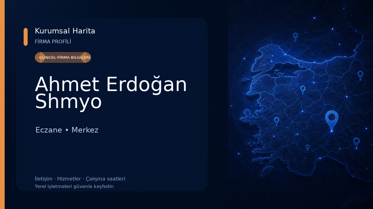 Ahmet Erdoğan Shmyo