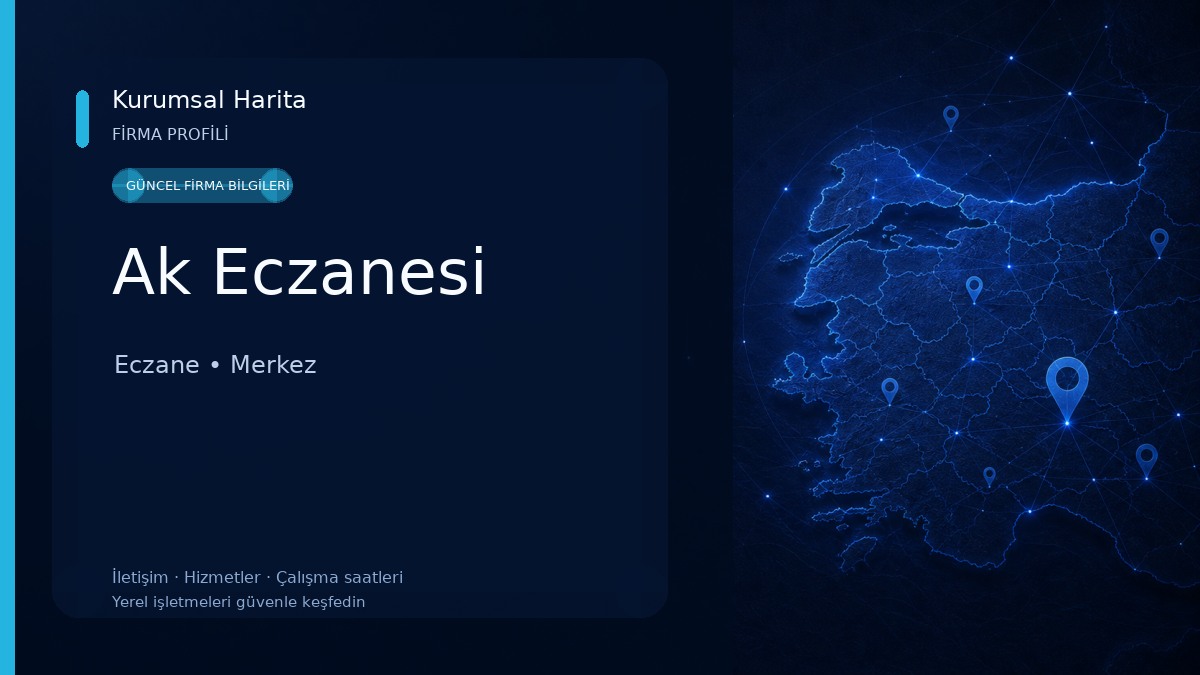 Ak Eczanesi Eczane