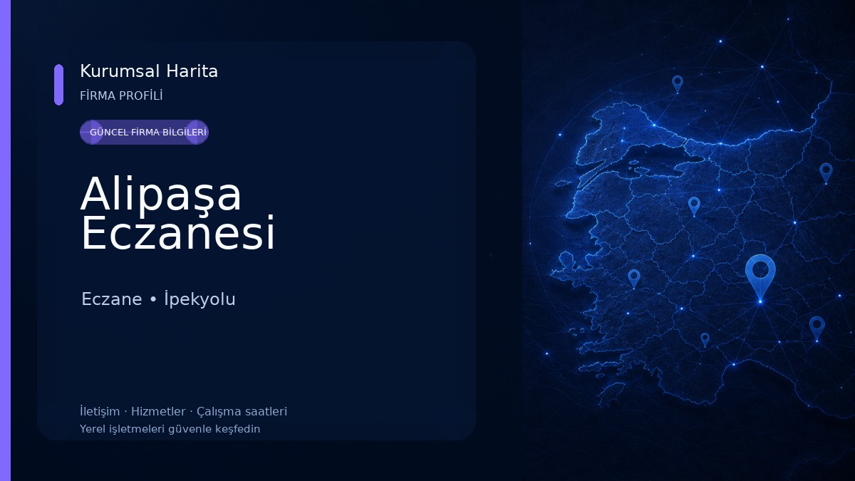 Alipaşa Eczanesi Eczane