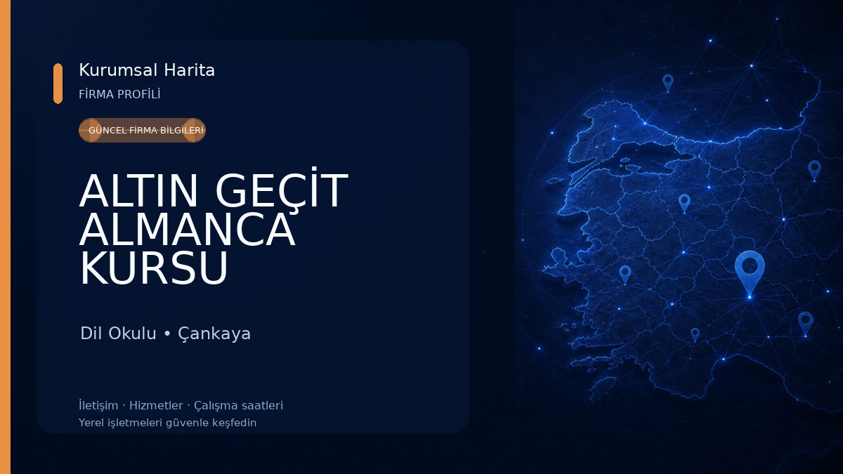 ALTIN GEÇİT ALMANCA KURSU Dil Okulu