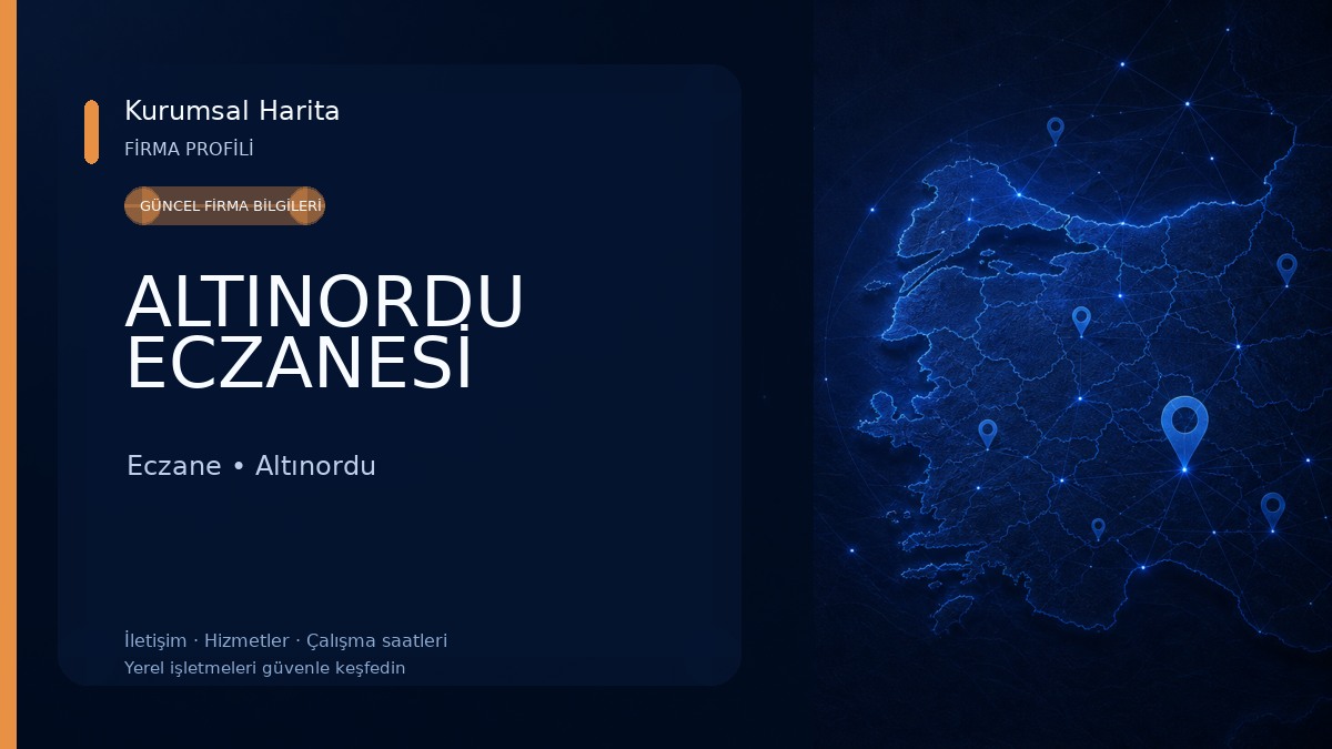 ALTINORDU ECZANESİ