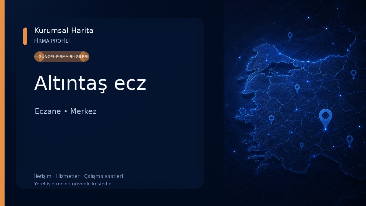 Altıntaş ecz
