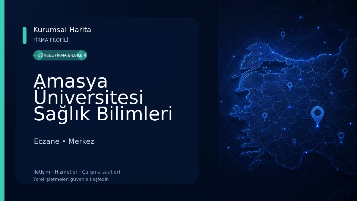 Amasya Üniversitesi Sağlık Bilimleri Fakültesi