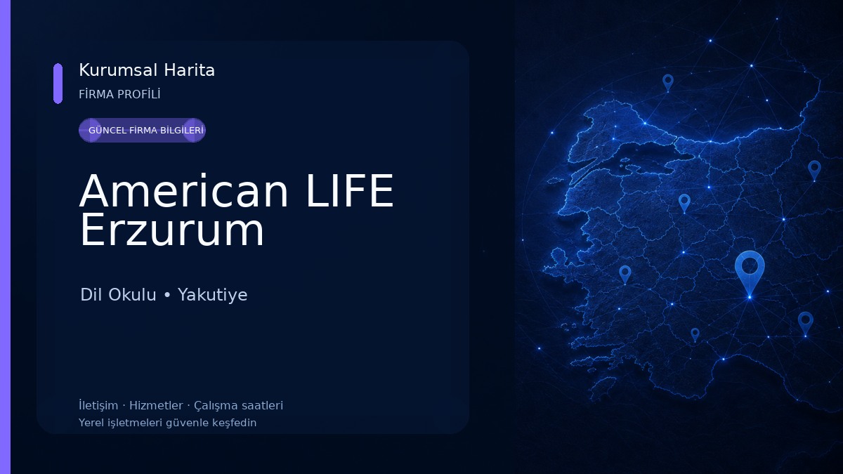 American LIFE Erzurum Dil Okulu