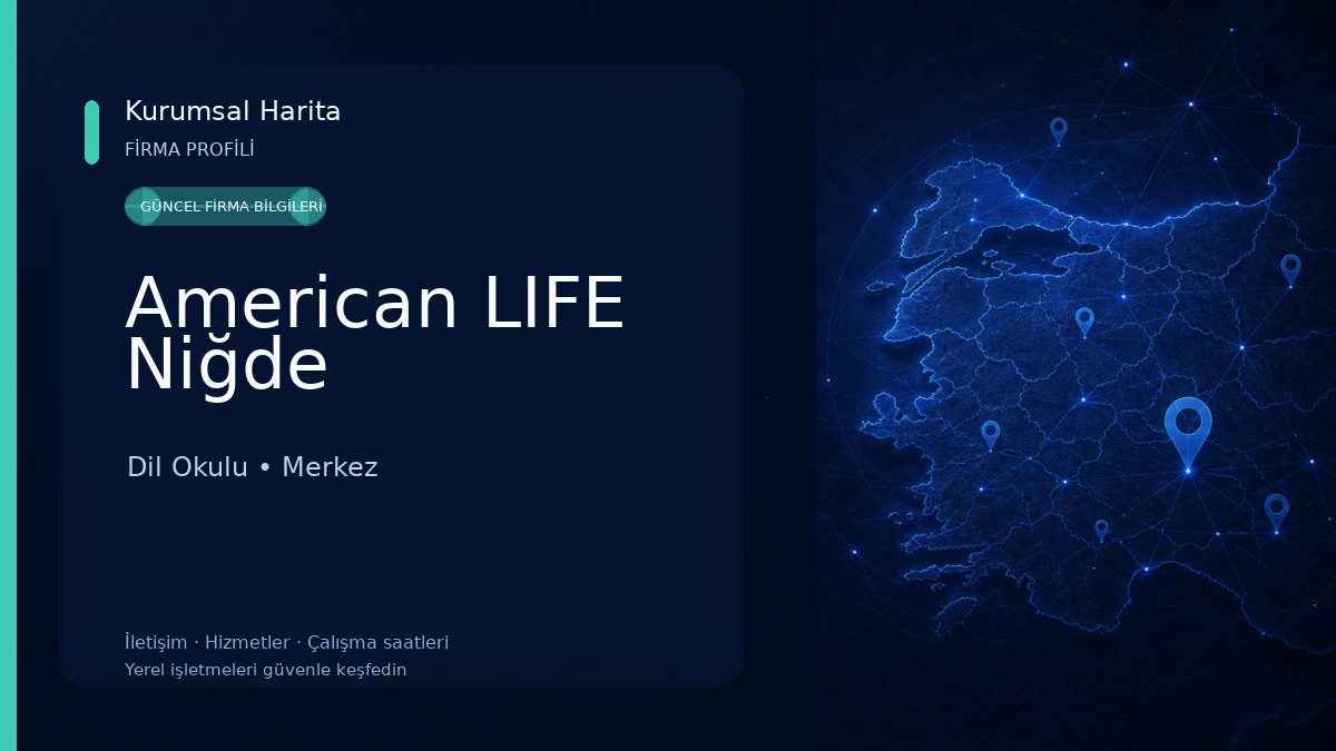 American LIFE Niğde Dil Okulu