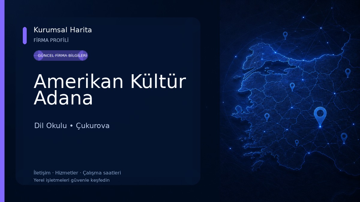 Amerikan Kültür Adana Dil Okulu