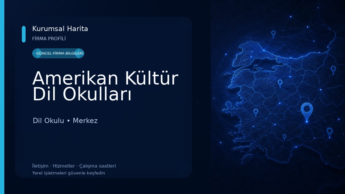 Amerikan Kültür Dil Okulları Dil Okulu