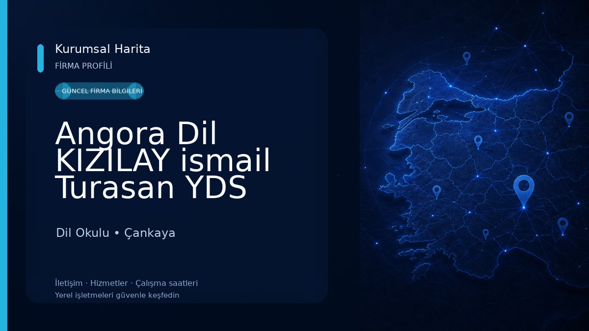 Angora Dil KIZILAY ismail Turasan YDS