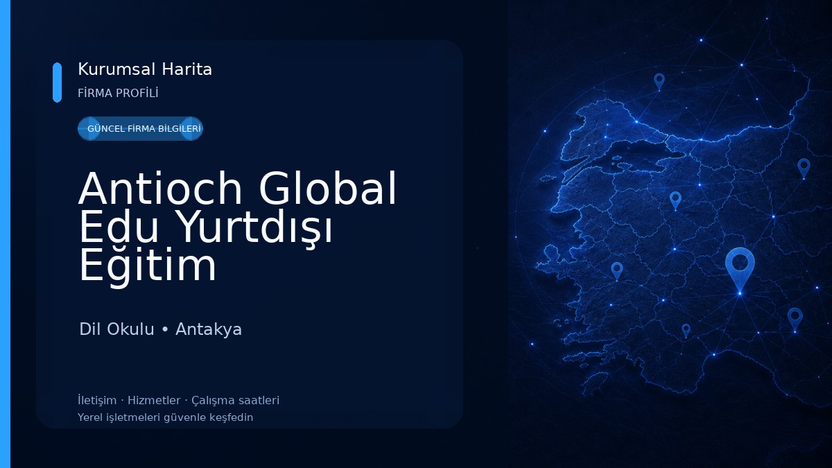 Antioch Global Edu Yurtdışı Eğitim Dil Okulu