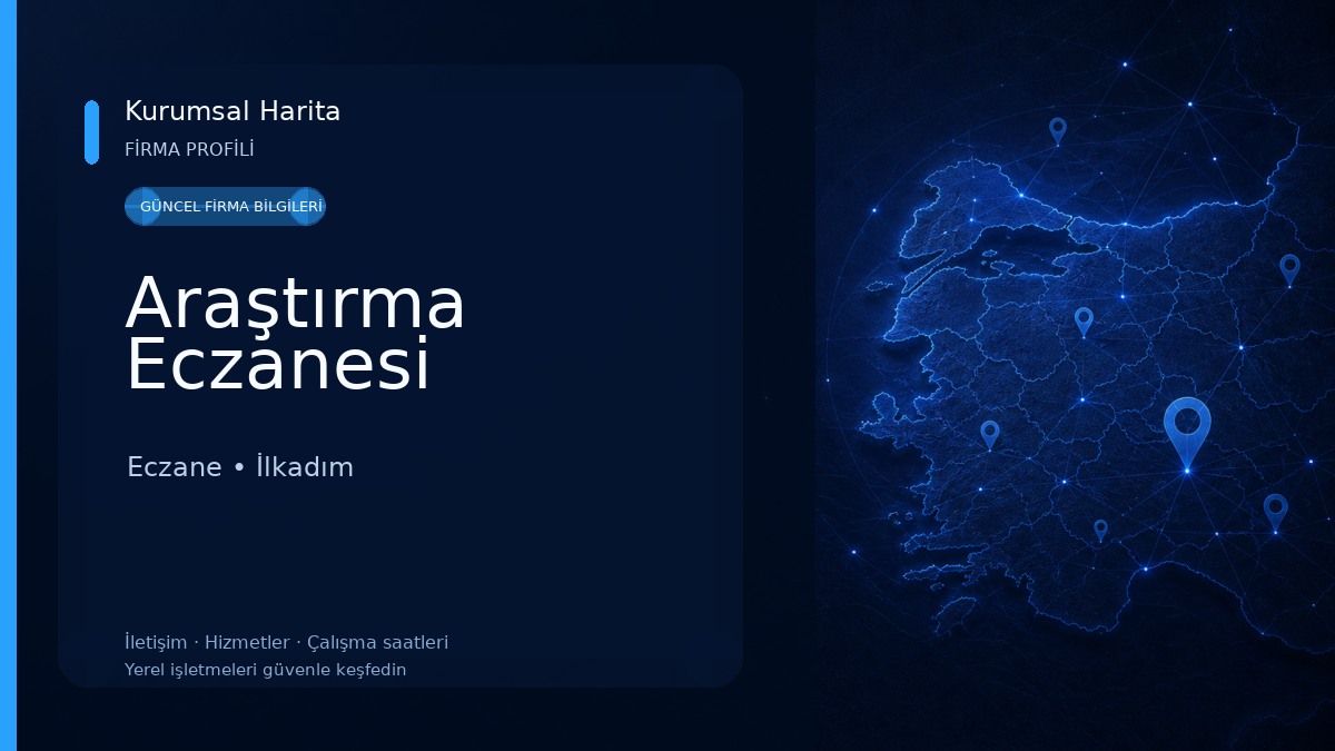 Araştırma Eczanesi Eczane