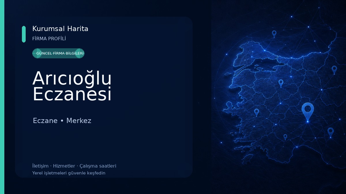 Arıcıoğlu Eczanesi