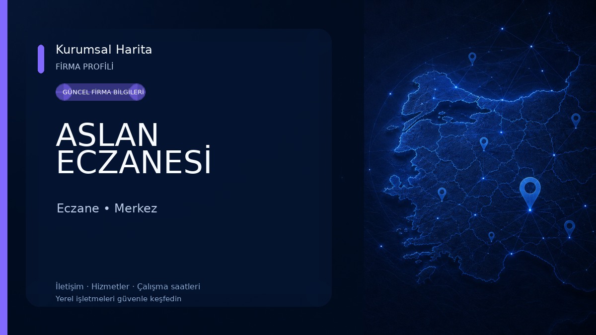 ASLAN ECZANESİ Eczane