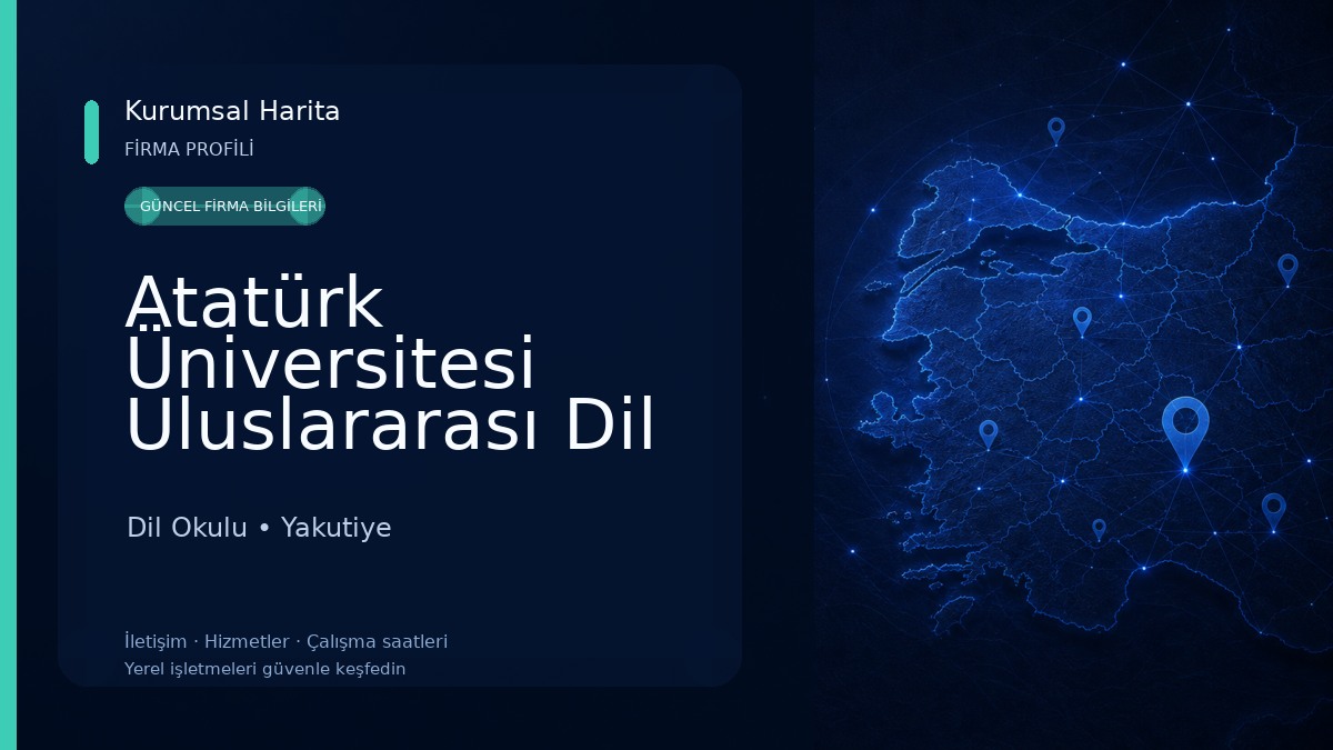 Atatürk Üniversitesi Uluslararası Dil Sınavları Koordinatörlüğü