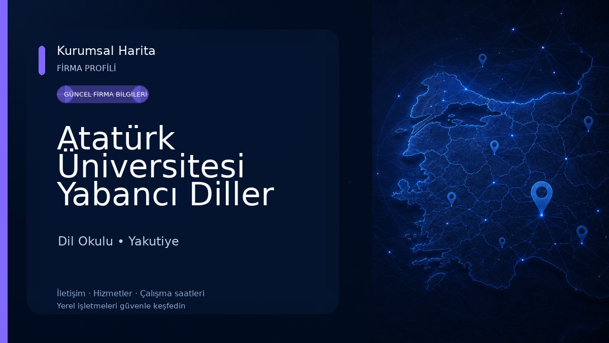 Atatürk Üniversitesi Yabancı Diller Yüksekokulu / ATA-TÖMER