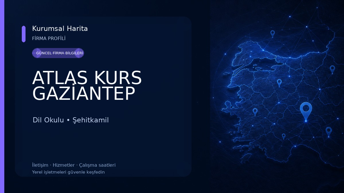 ATLAS KURS GAZİANTEP Dil Okulu