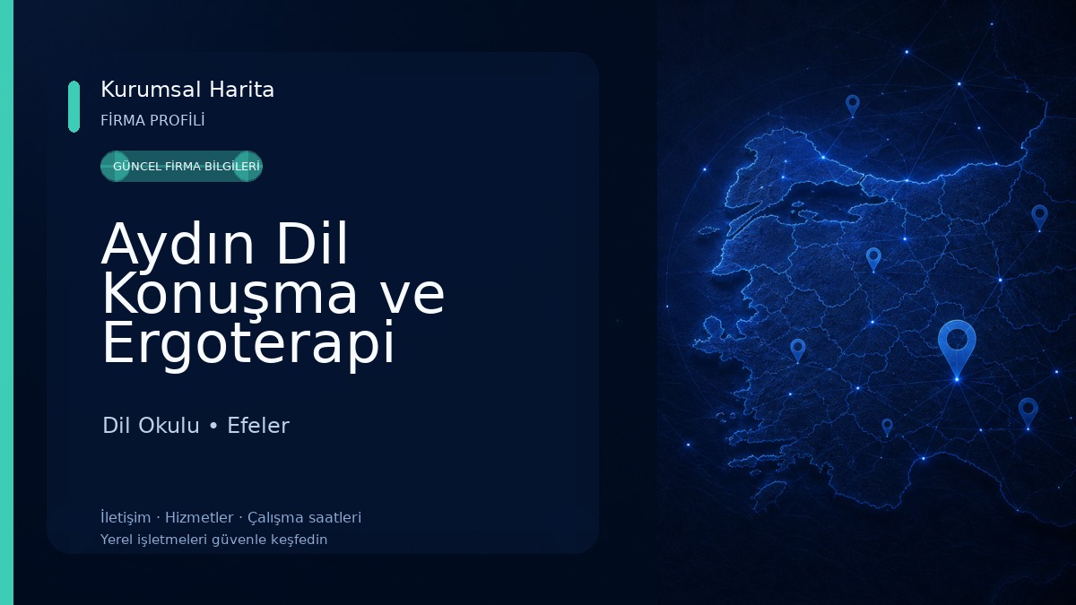 Aydın Dil Konuşma ve Ergoterapi Merkezi 