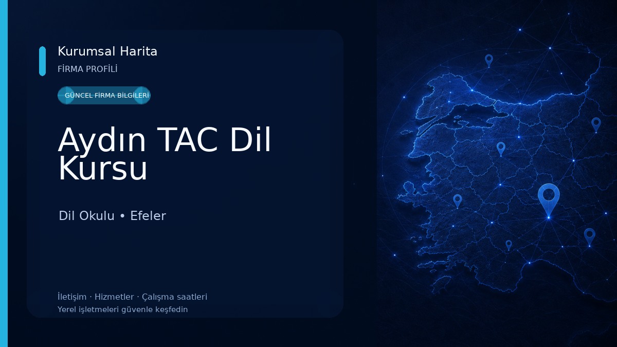 Aydın TAC Dil Kursu Dil Okulu
