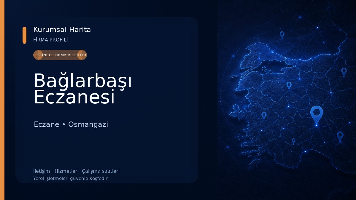 Bağlarbaşı Eczanesi Eczane