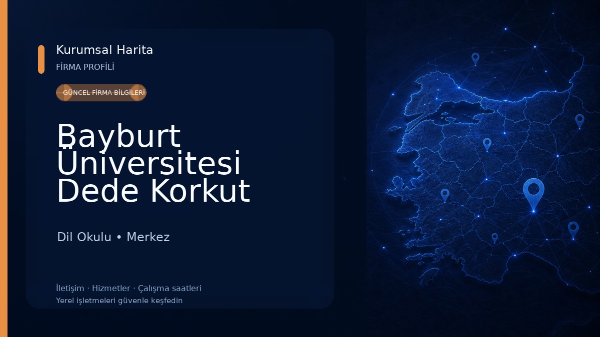 Bayburt Üniversitesi Dede Korkut Kampüsü