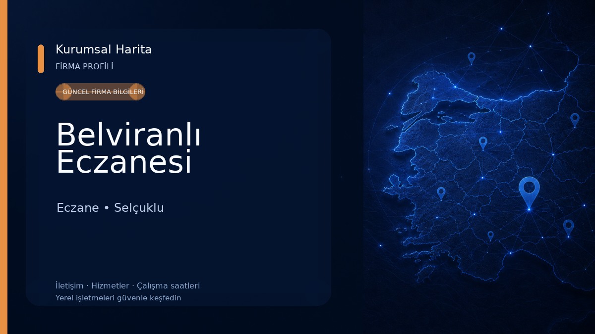 Belviranlı Eczanesi Eczane
