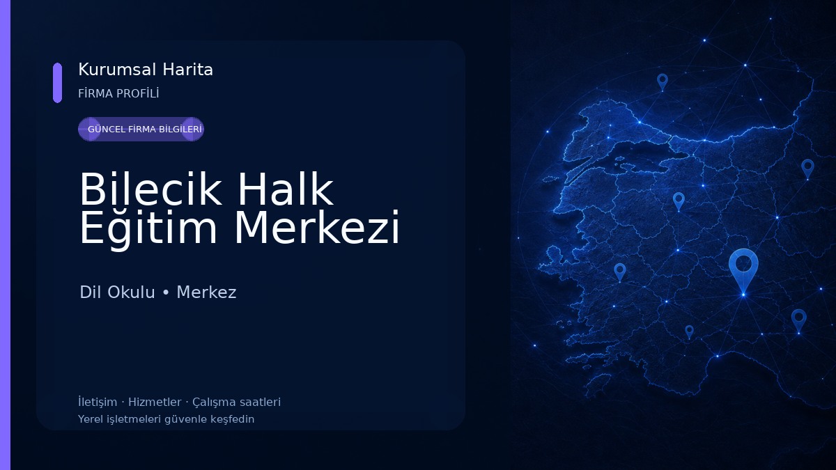 Bilecik Halk Eğitim Merkezi 