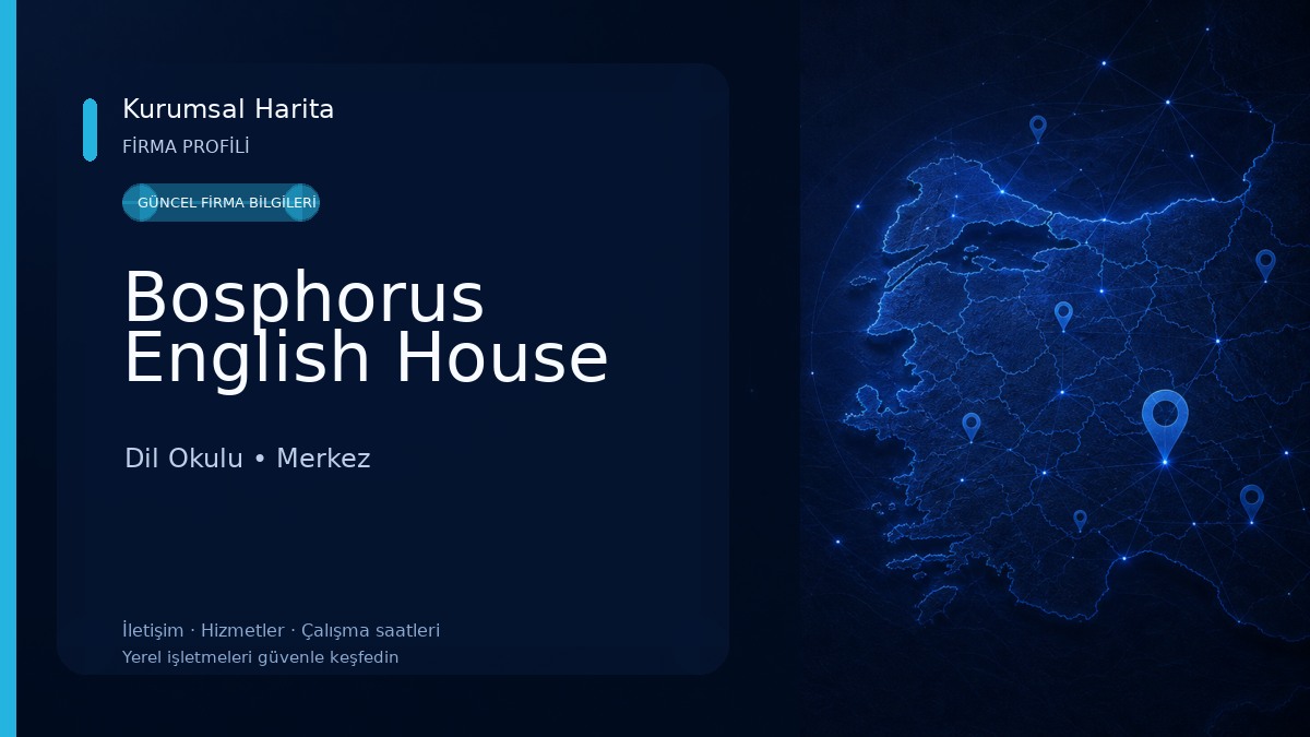 Bosphorus English House 
