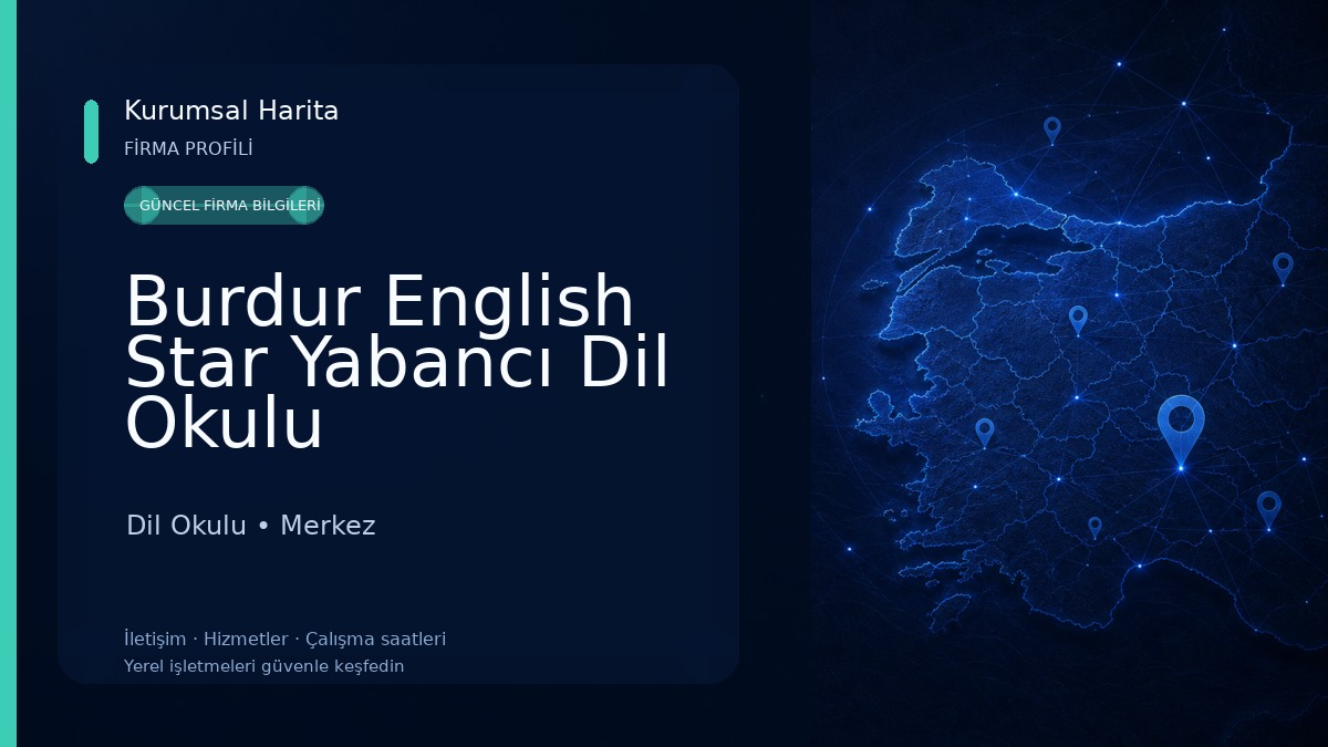 Burdur English Star Yabancı Dil Okulu