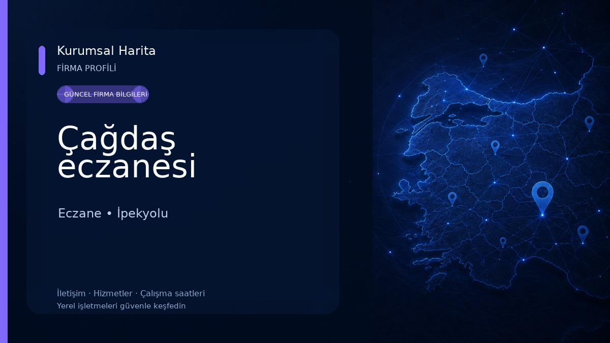 Çağdaş eczanesi