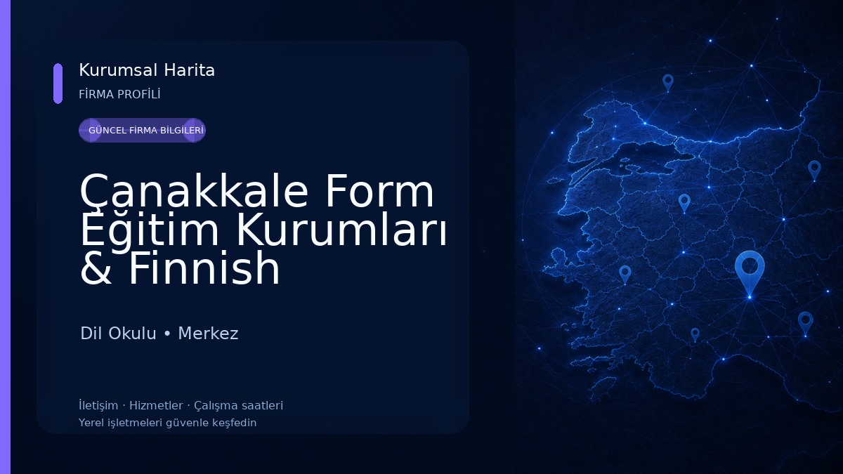 Çanakkale Form Eğitim Kurumları & Finnish Schools International