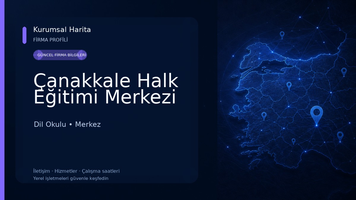 Çanakkale Halk Eğitimi Merkezi