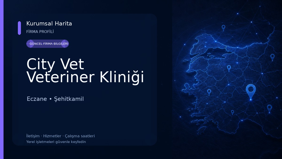 City Vet Veteriner Kliniği Eczane