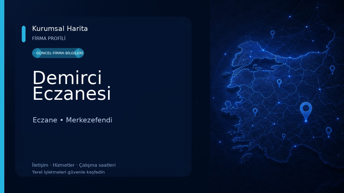 Demirci Eczanesi Eczane