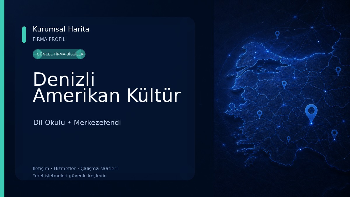 Denizli Amerikan Kültür Dil Okulu