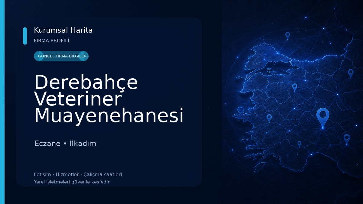 Derebahçe Veteriner Muayenehanesi 7/24 