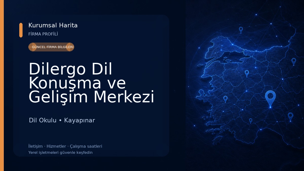 Dilergo Dil Konuşma ve Gelişim Merkezi Dil Okulu