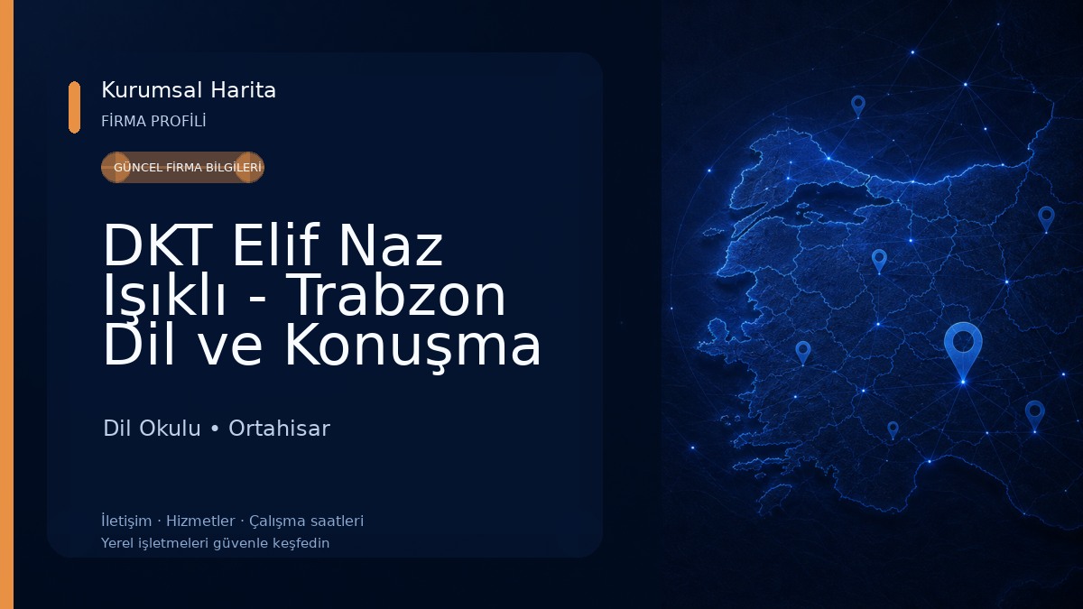 DKT Elif Naz Işıklı - Trabzon Dil ve Konuşma Terapisti