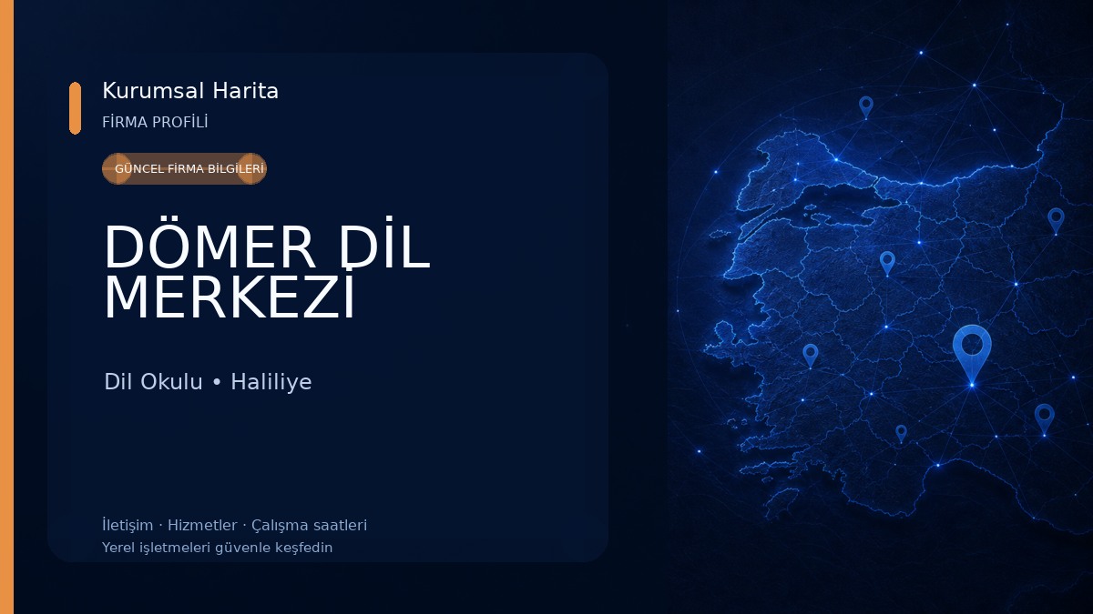 DÖMER DİL MERKEZİ Dil Okulu