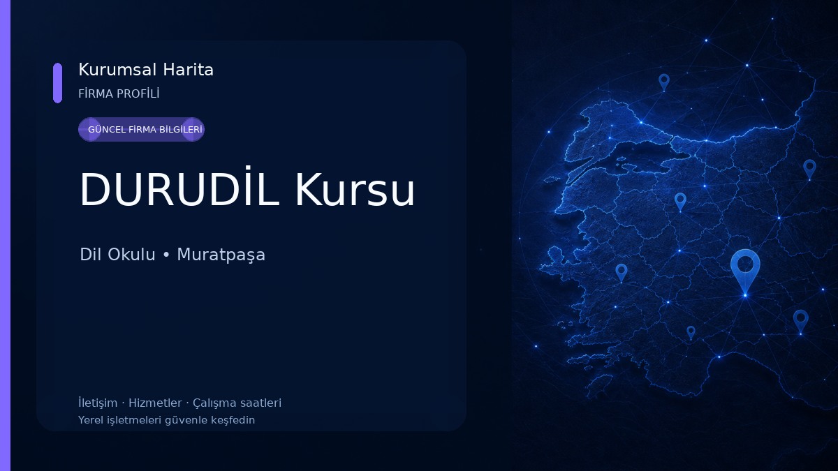 DURUDİL Kursu Dil Okulu