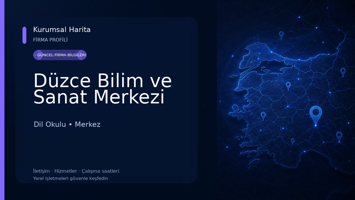 Düzce Bilim ve Sanat Merkezi Dil Okulu