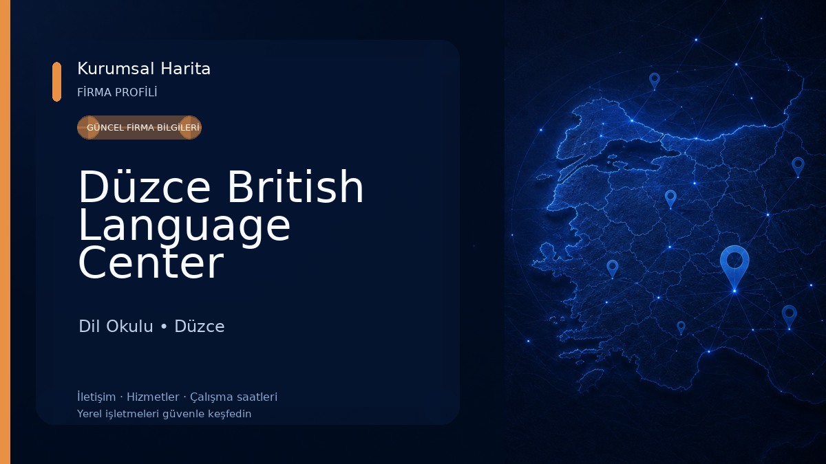 Düzce British Language Center 