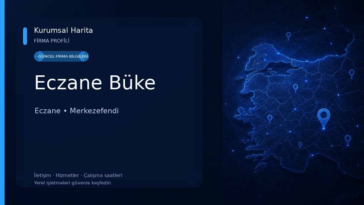 Eczane Büke