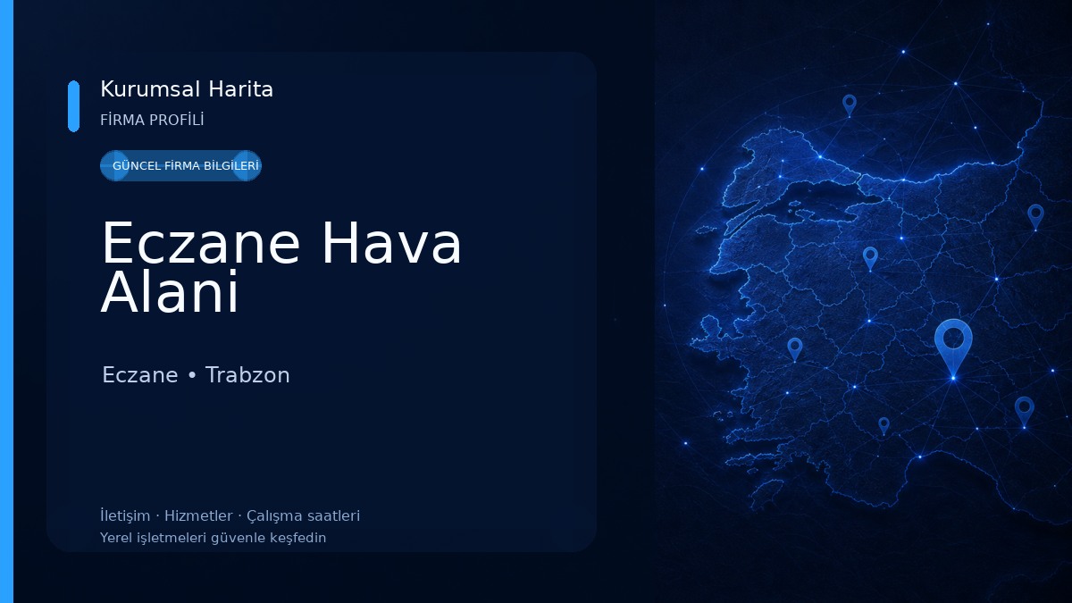 Eczane Hava Alani Eczane