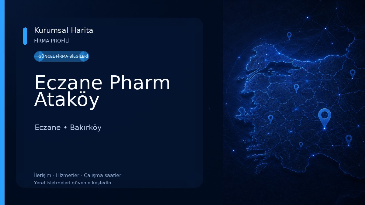 Eczane Pharm Ataköy