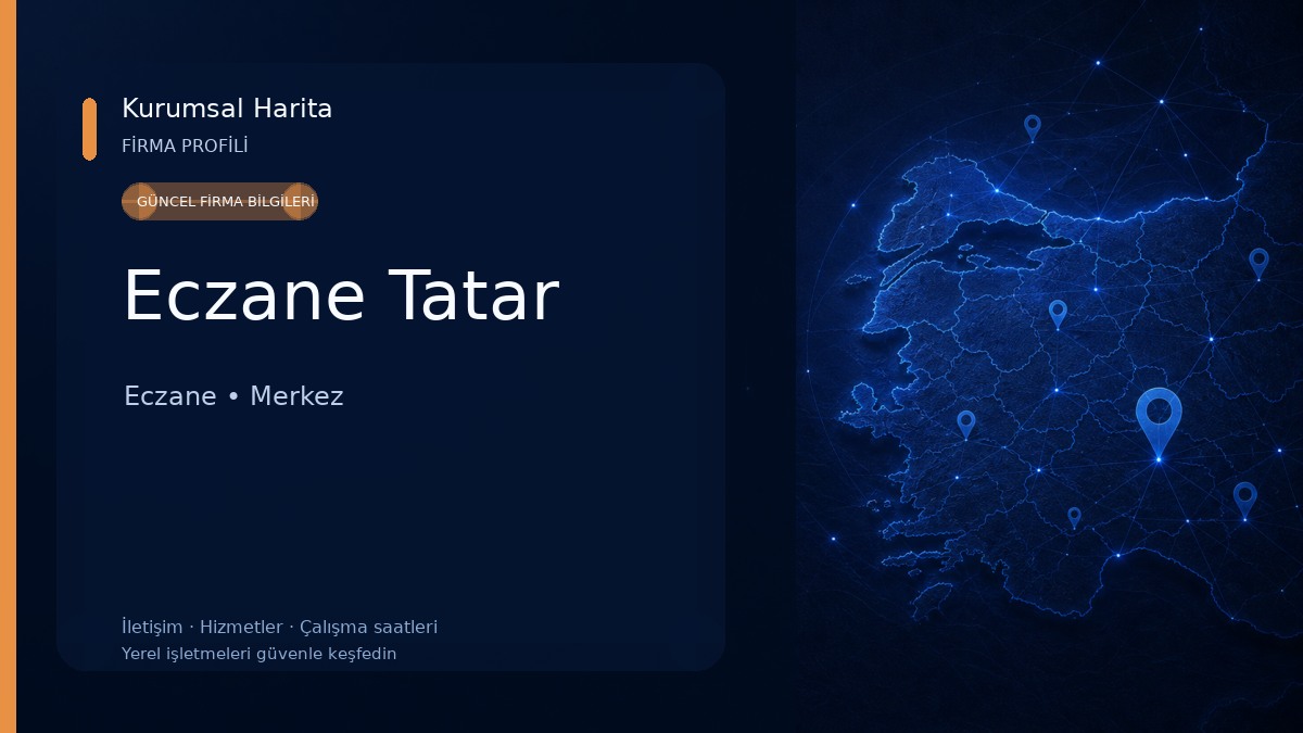 Eczane Tatar 