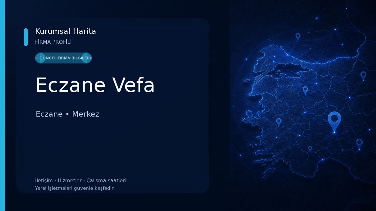 Eczane Vefa Eczane