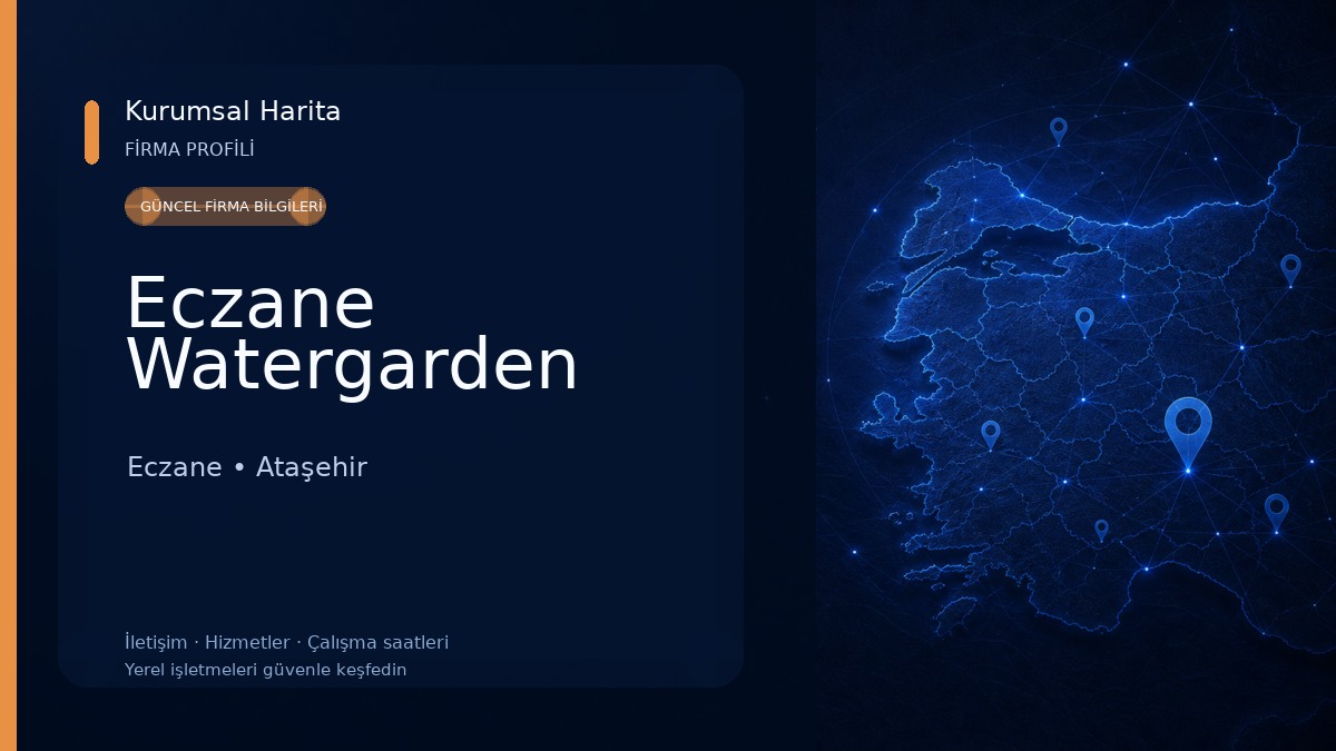 Eczane Watergarden