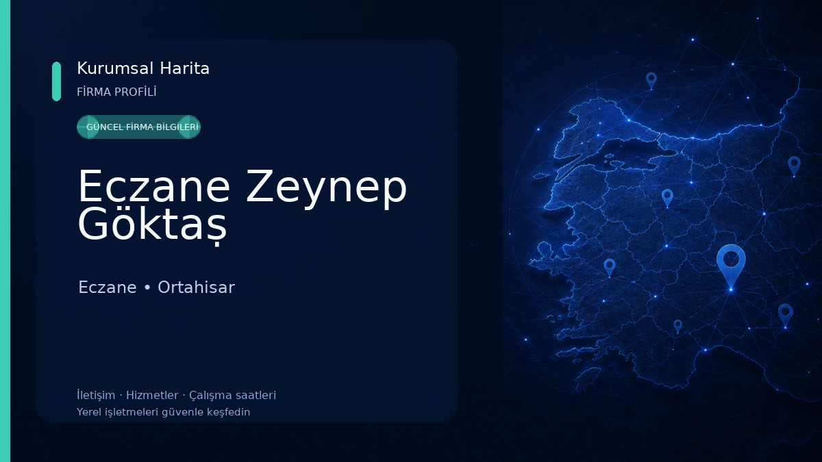 Eczane Zeynep Göktaṣ Eczane